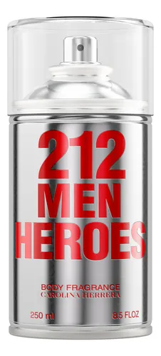 comprar 212 Men Heroes Body Spray 250ml Masculino | + Amostra