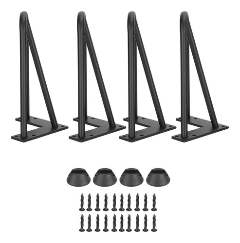 Patas De Mesa, 4 Piezas, De Hierro Forjado, Simples, Patas D