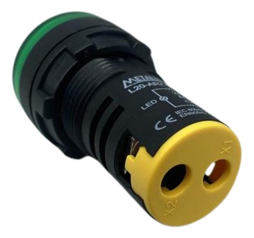 Indicador Sinaleiro Verde 22mm Ip65 24vcc/vca