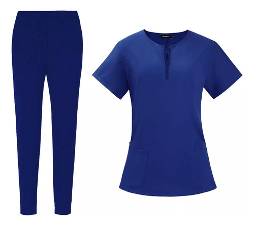 Xik Uniforme De Enfermería Para Mujer, Traje Para Centro De