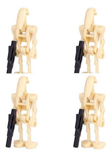 Imagen 7 de 8 de Pack Figuras Star Wars Mandalorian Baby Yoda Droides