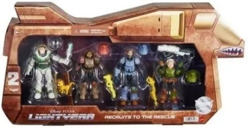 Disney Pixar Lightyear Los Reclutas Al Rescate.