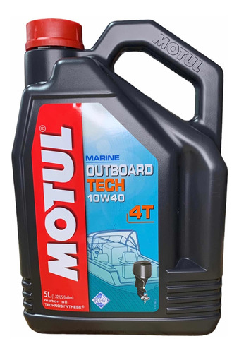 Aceite Motul 10w40 4t Outboard Tech 5lt