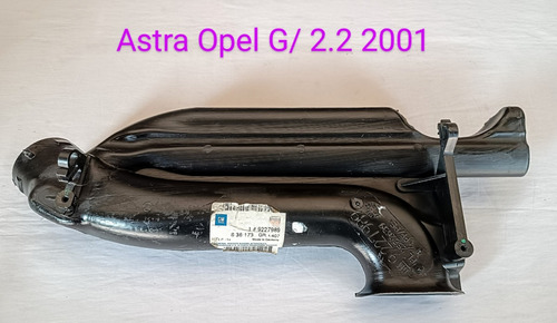 Ducto Entrada Aire Astra- G 2.2 2001. Gm Original 9227989.