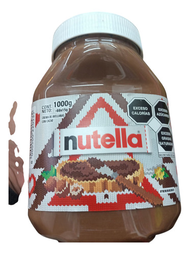 Nutella De 1000g Crema De Avellana Con Cacao