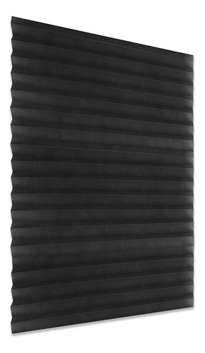 Persianas Plisadas, Ventana, Ventana, Cortinas Negras Claras