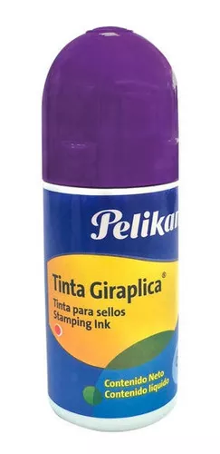 TINTA PARA SELLOS PELIKAN GIRAPLICA (NEGRO, 60 ML)