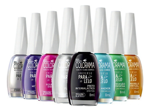 Esmalte Colorama Coleção Universo Paralelo C/ 8