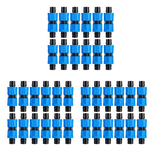 36 Piezas De Acoplamientos De Riego Por Goteo, Conexión Univ