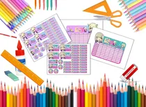 Comprar Etiquetas Escolares Imprimible Editables Lyna