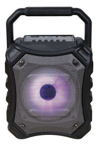 Imagem 2 de 3 de Caixa De Som Bluetooth 15w Newlink Sp112 Led Fm Micro Sd