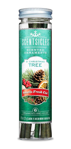 Imagen 1 de 5 de Scentsicles, White Winter Fir Scented Ornament Olor A Pino