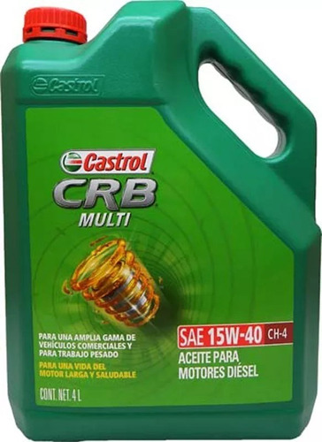 Castrol Crb Multi 15w-40 Ch-4 X4 L Castrol 420350