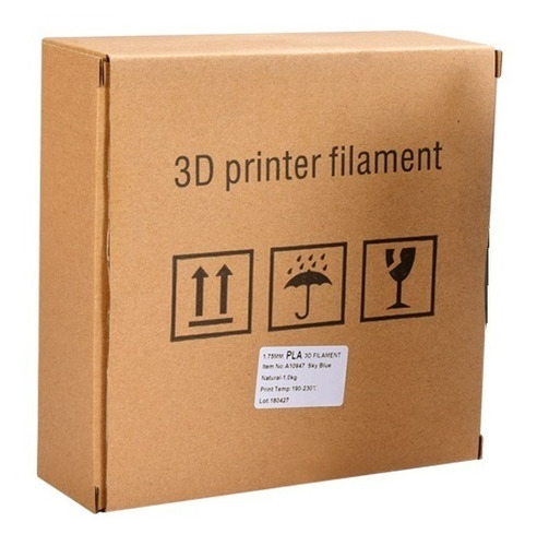 Filamento Impresora 3d 1 Kilo Pla Puro 335mt 1,75mm + Envio