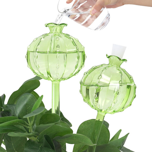 2 Globos Para Regar Plantas, Dispositivos De Riego De Vidrio
