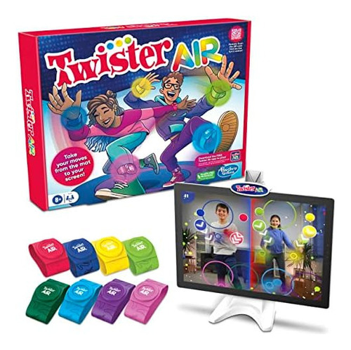 Juego Hasbro Gaming Twister Air | Juego Ar Con Muñequeras Y