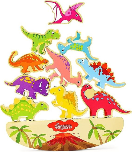 Juguetes Para Apilar Dinosaurios - Montessori