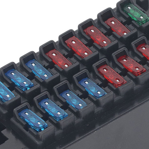 Mini Caja De Fusibles Automotriz De 16 Vías Resistente A Alt