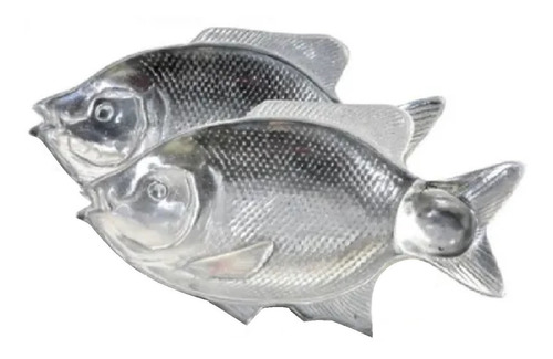 Bandeja Aluminio Fundido Estilo Pescado Restaurante