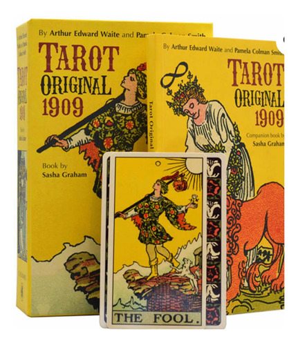 Libro Tarot Original 1909 Kit De Lujo En Caja Rider Waite