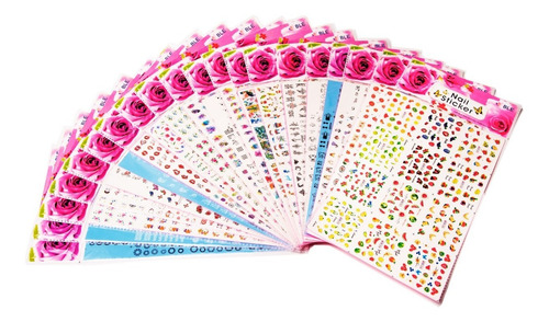Sticker Tatto Al Agua Diseños Varios 5 Planchas Grandes