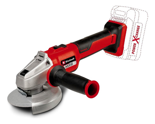 Amoladora Inalambrica Brushless Einhell Axxio 115 Mm Sola 