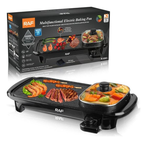 Chapa Panela Elétrica Grill Lanches 1500w 220v