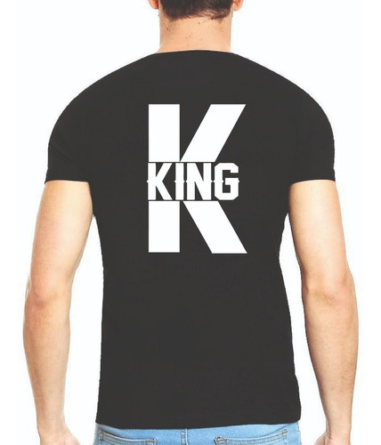 Dos Playeras Para Pareja Novios Personalizada King Y Queen