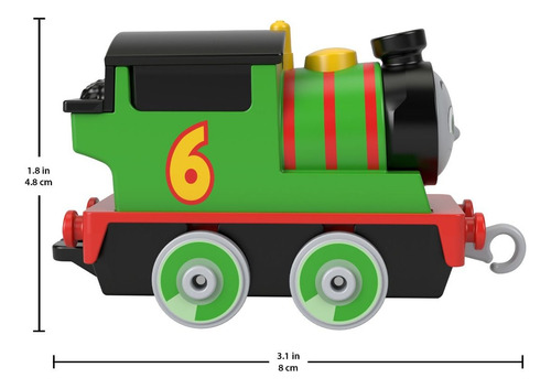 Thomas Y Sus Amigos Tren Percy Push Along De Metal