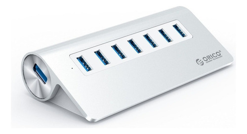 7 Port Usb 3.0 Hub Orico Aluminum Bevel Design 1