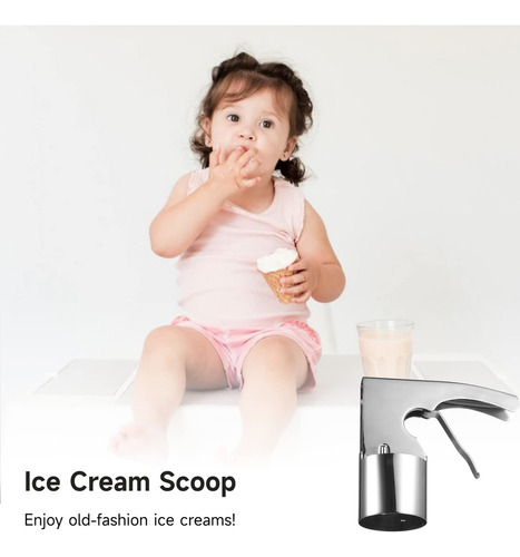 Bh Compatible Cuchara Para Helado De Antaño, Cuchara Para