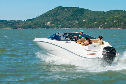 Imagem 8 de 11 de Lancha Fs 205 - Direto De Fábrica - Motor Mercury 100 Hp 4t