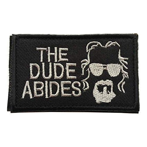 Big Lebowski The Dude Abides Pee Rug Patch. Perfecto Para Su