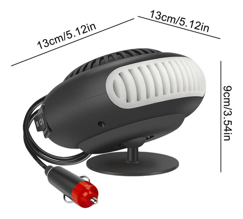 Calentador De 12 V Para Automóvil Calentador Portátil Para A