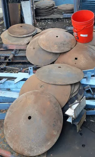 Antiguo Disco De Arado.gigante.no Hago Envios.tubos Larralde (Usado)