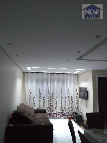 Apartamento Com 2 Dormitórios À Venda, 52 M² Por R$ 293.160,00 - Centro - Diadema/sp - Ap3302