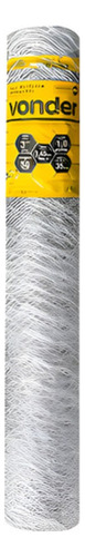 Tela Hexagonal 1,8x50m Malha 3pol 16bwg Vonder