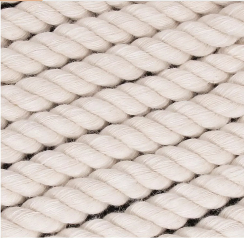 Imagen 1 de 8 de Cordon Macramé Torcido 4 Mm, 100 Metros Largo