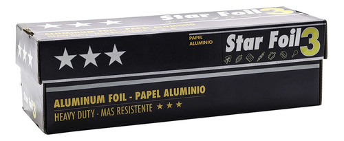Papel Aluminio Star Foil 185 M X 30 Cm 3kg