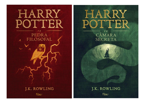 Harry Potter E A Pedra Filosofal + Harry Potter E A Câmara Secreta Capa Dura, De J.k Rowling. Editorial Kit De Livros, Capa Mole, Edição 20170101 00:00:00 Em
