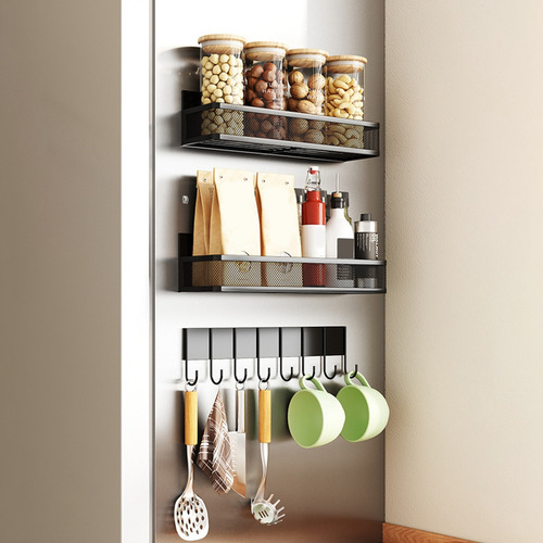 Estante Magnético Para Especias Para Refrigerador, Refrigera