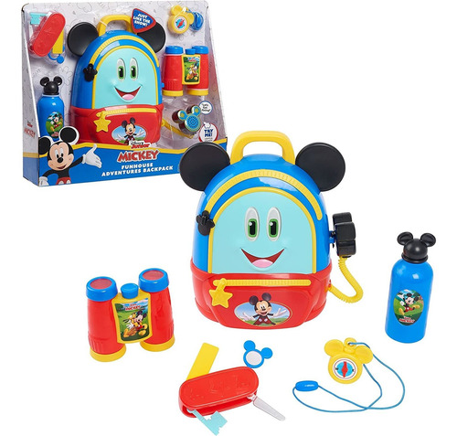 Just Play - Mochila Infantil De Disney Mickey Mouse Funhouse