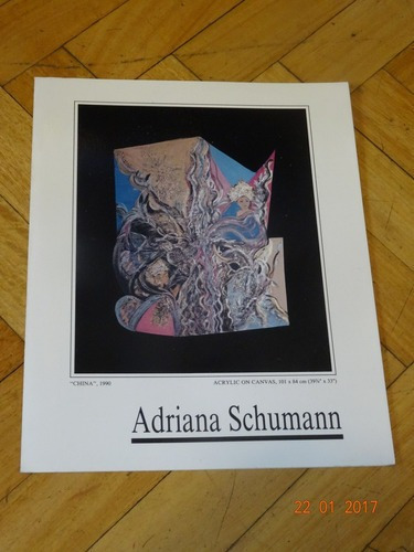 Adriana Schumann. Catálogo.&-.