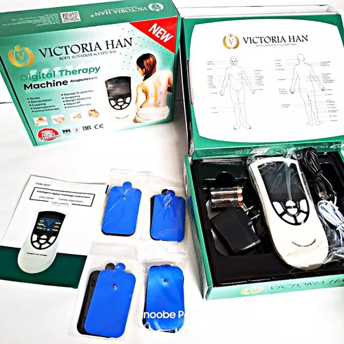 Electroestimulador Muscular Gimnasia Pasiva 4 Parches | djmedical