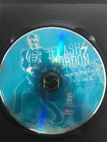 Dvd Flash Gordon A Morte Púrpura Vol. 2 Capitulos 7 Ao 12 (Usado)