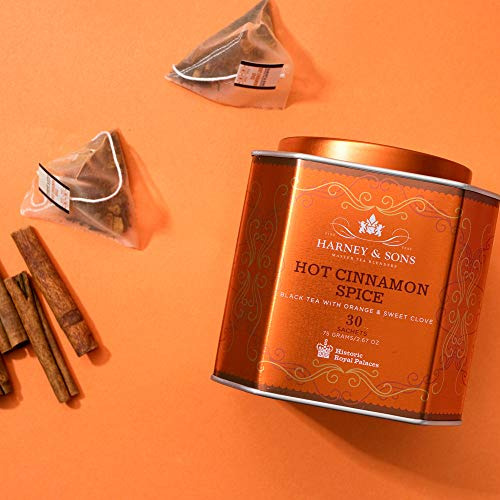 Té De Canela Caliente Harney & Sons - 30 Bolsitas