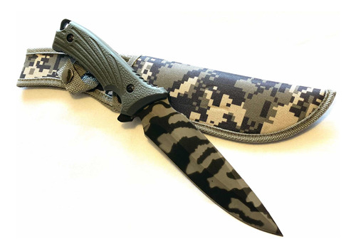 Cuchillo Columbia Acu Camo 938a Con Funda