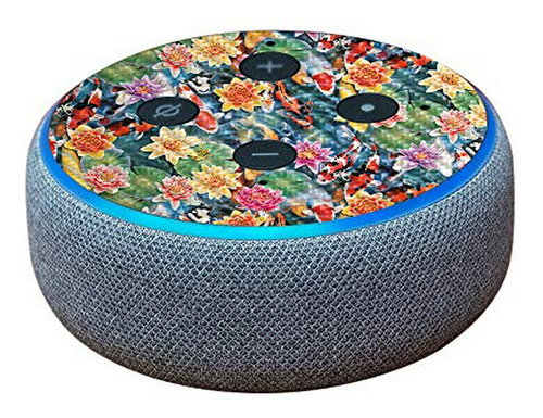 Pegatina De Fibra De Carbono Para Amazon Echo Dot (3rd Gen) 