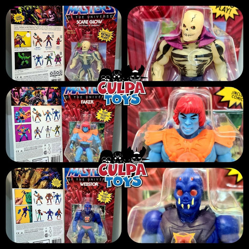--- Culpatoys Scareglow Clasico Motuc Origenes Mattel --- (Usado)