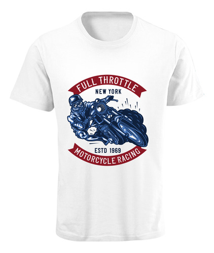 Playera De Motos - Harley Davidson Carreras New York